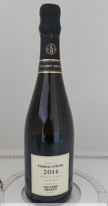 (image for) Leclerc Briant Chateau D'Avize Grand Cru Brut Zero 2014 - WAS: $220+